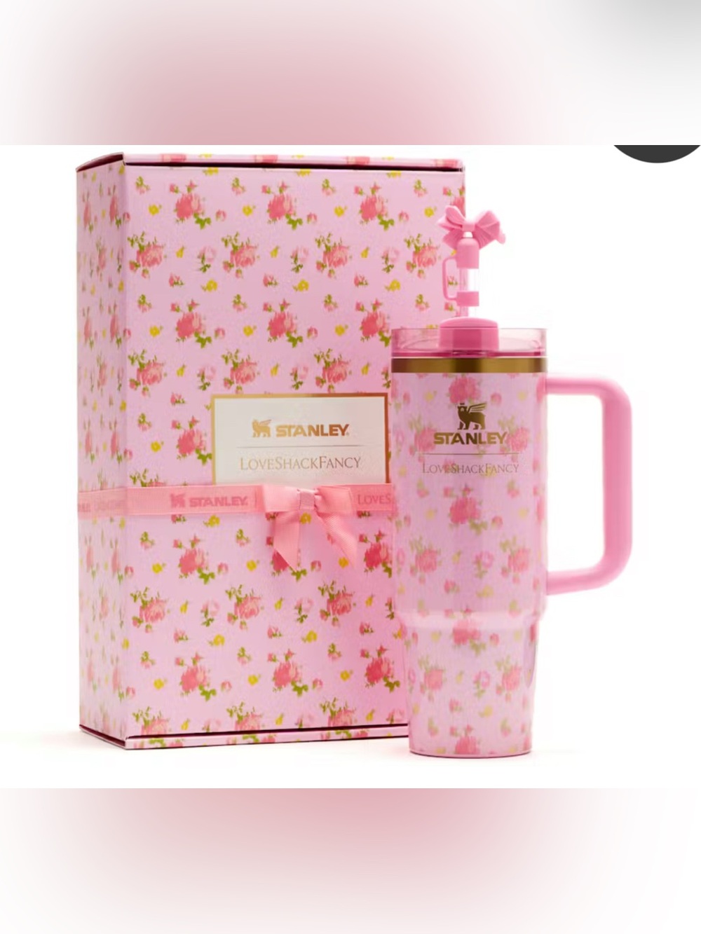 Stanley x LoveShackFancy Quencher H2.0 Tumbler Ibiza Sunset 30oz